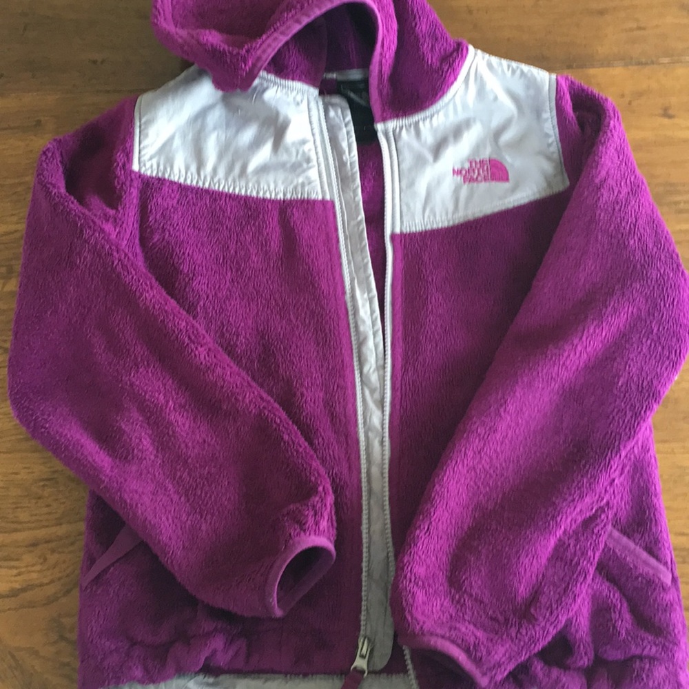 Girls Hooded North Face Fleece